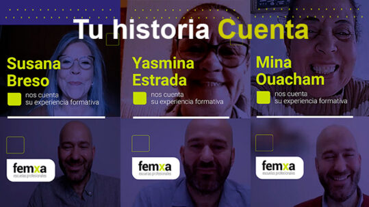 Historias de superacion personal de alumnos de formación profesional en Femxa