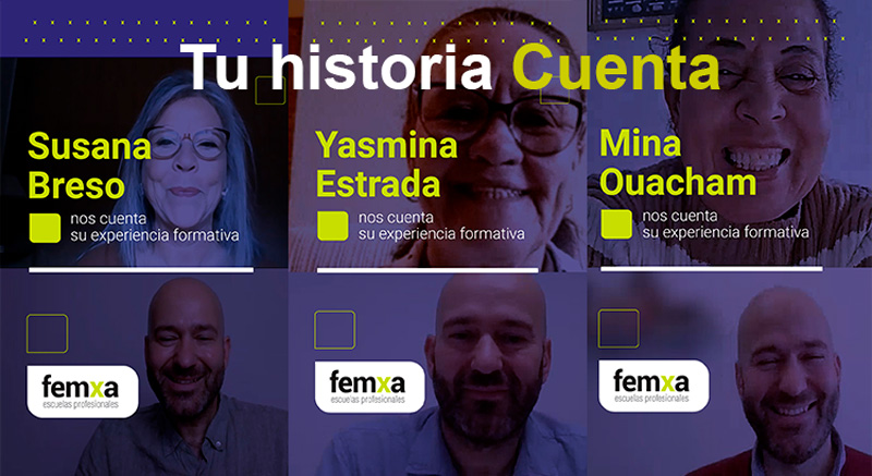 Historias de superacion personal de alumnos de formación profesional en Femxa