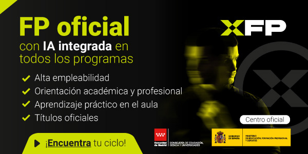 xfp es formación profesional oficial con inteligencia artificial integrada