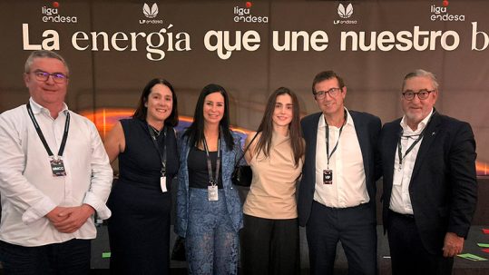 Femxa y Celta, juntos en la presentación de Liga Endesa.